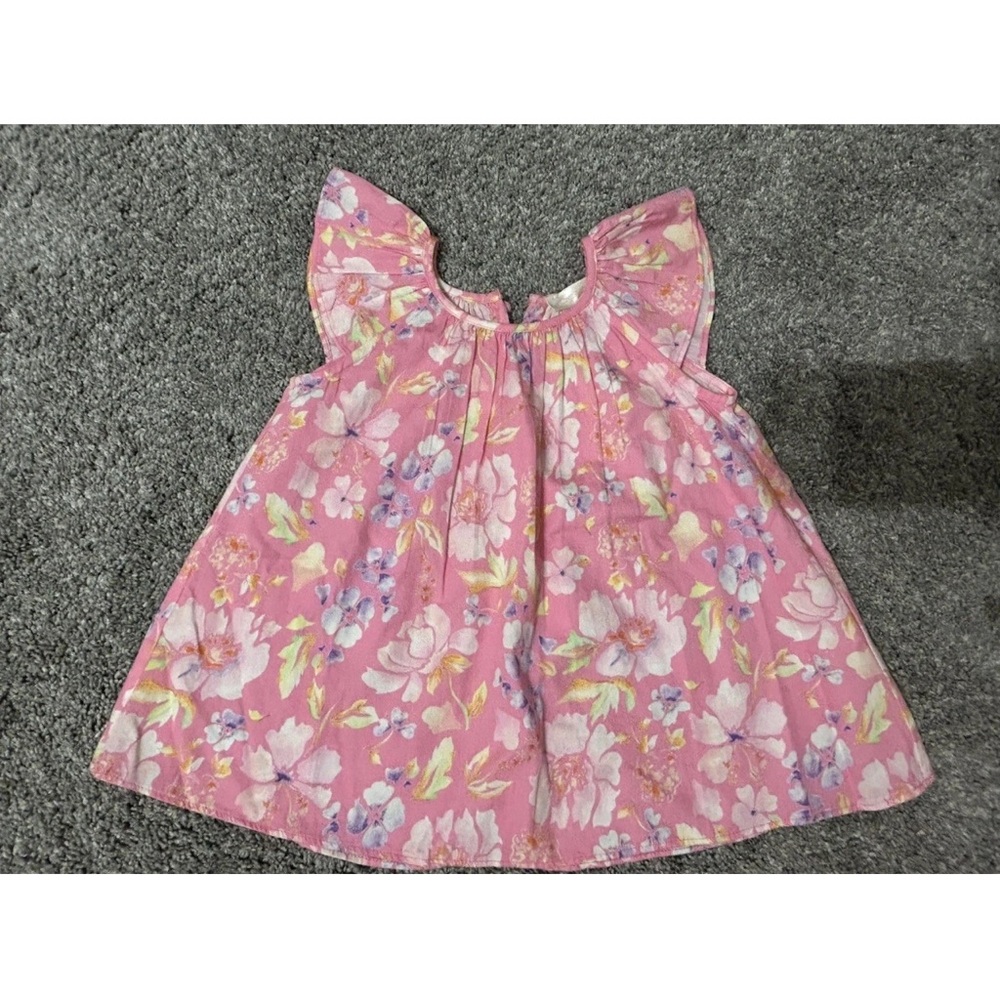 LoveShackFancy Infant Dress 18-24 months - pink floral